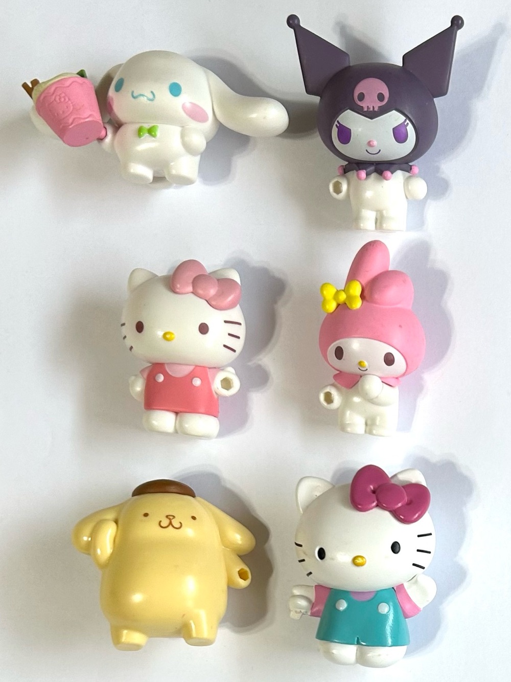 6 Hello Kitty Sanrio ‘24 Pompompurin Cinnamoroll Kuromi My Melody Sweet& Salty